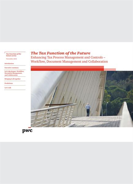 The Tax Function of the Future